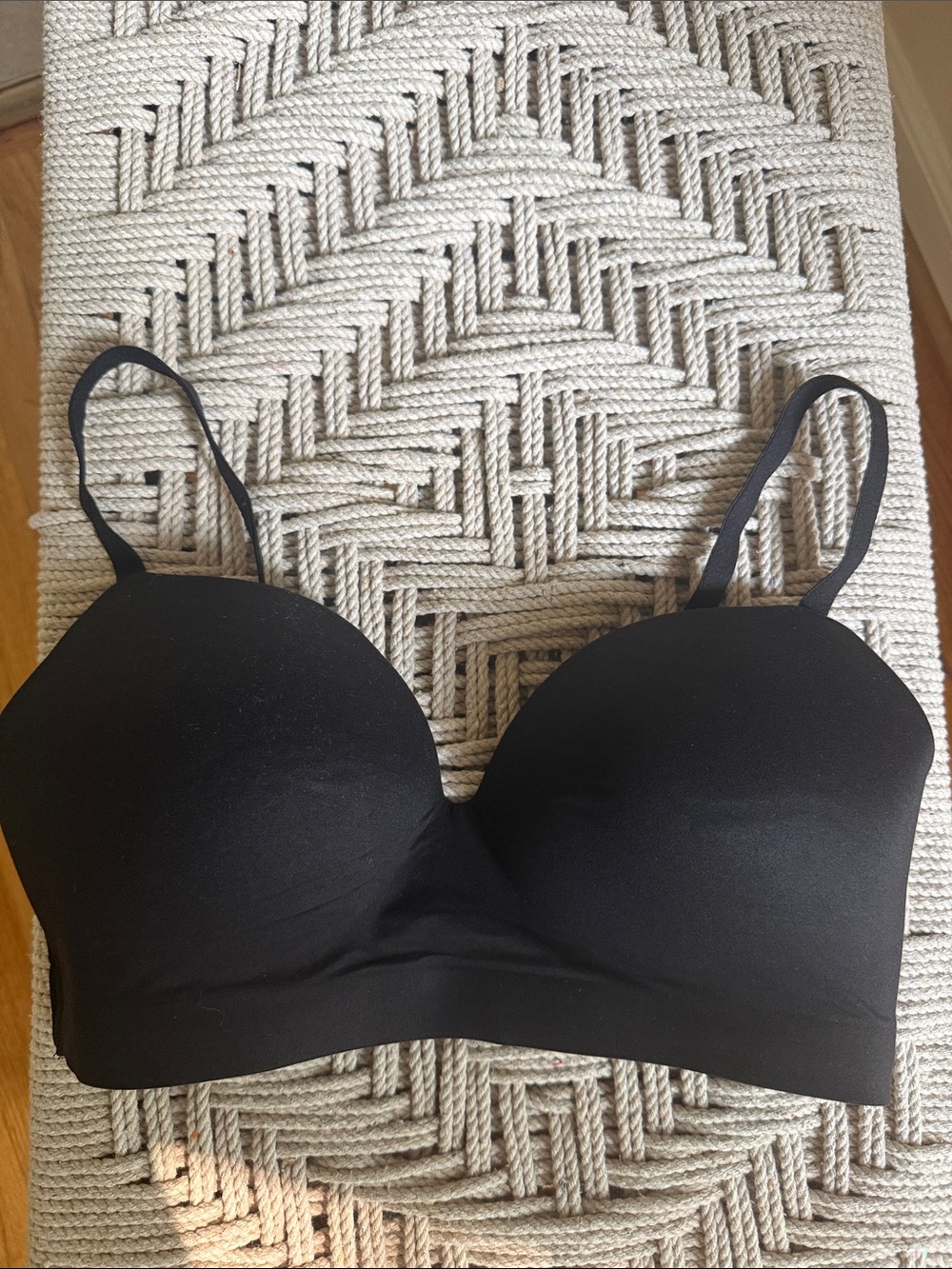 Soma Enbliss Wireless Bra Black Full Coverage T-Shirt Bra 36C